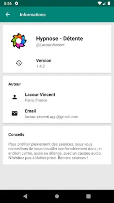Hypnose android App screenshot 0